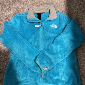 The North Face Turquoise Fleece Jacket